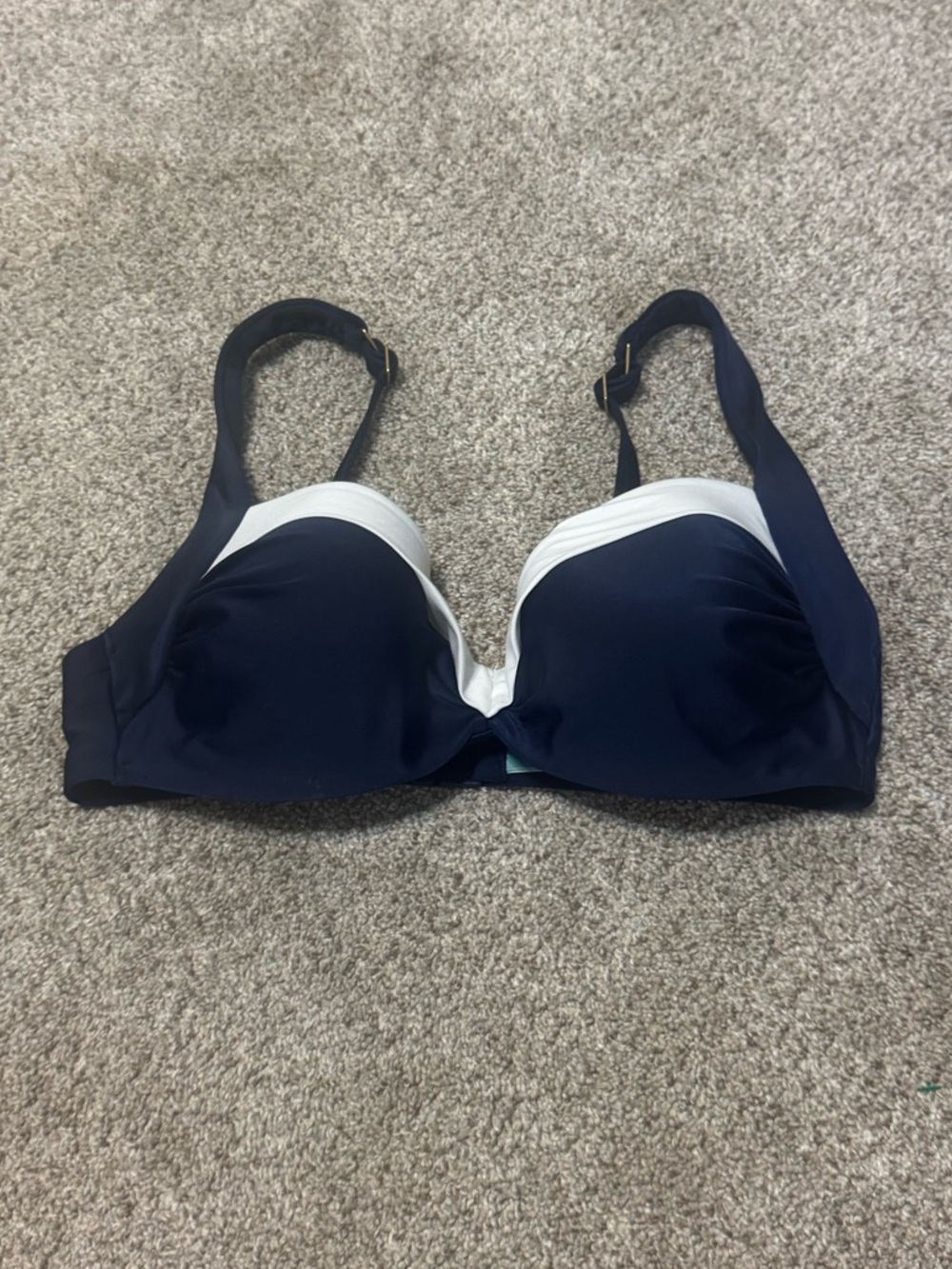 Panache Swim Portofino Bikini Top Navy